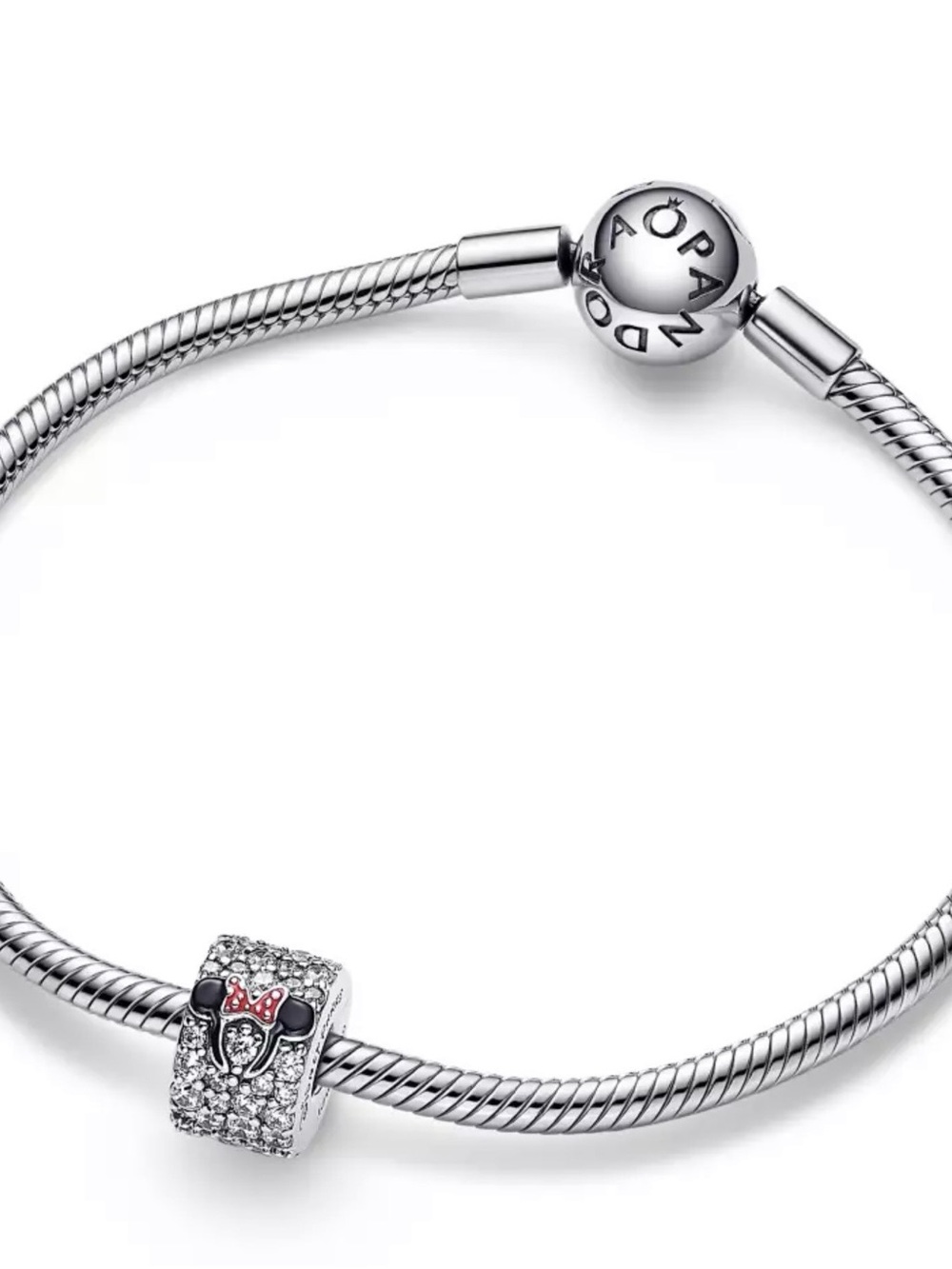 New Pandora Mickey and Minnie Mouse Ear Hat Clip Charm - Picture 3 of 7